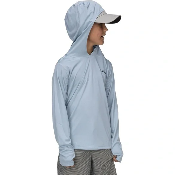 Simms Kids Light Blue Graphic Hoodie - Picture 2 of 6